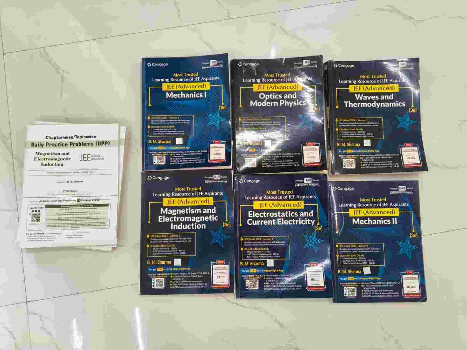 Cengage Physics for JEE BM Sharma Complete Set